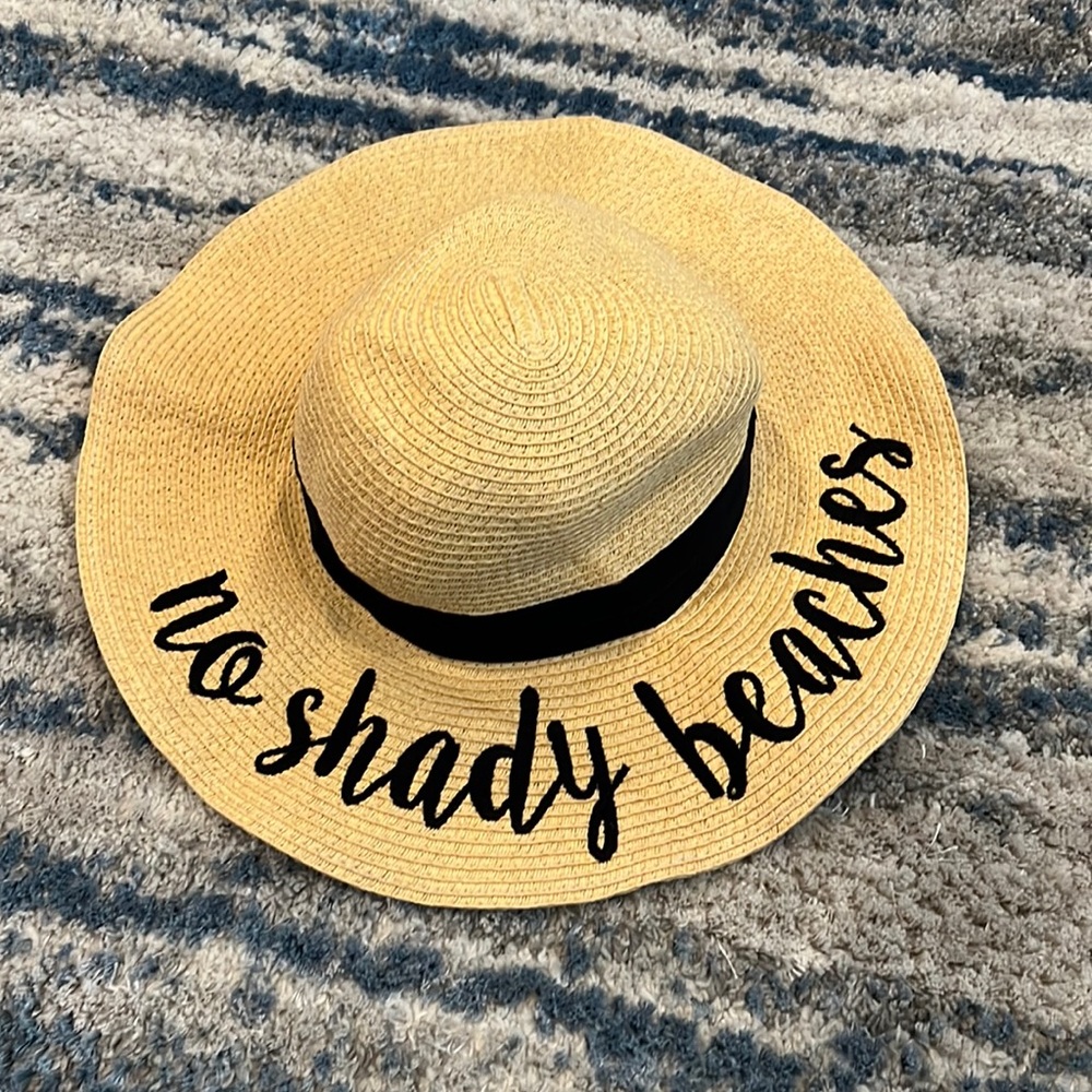 No shady beaches hat